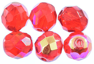 Top Brass Glass Bead