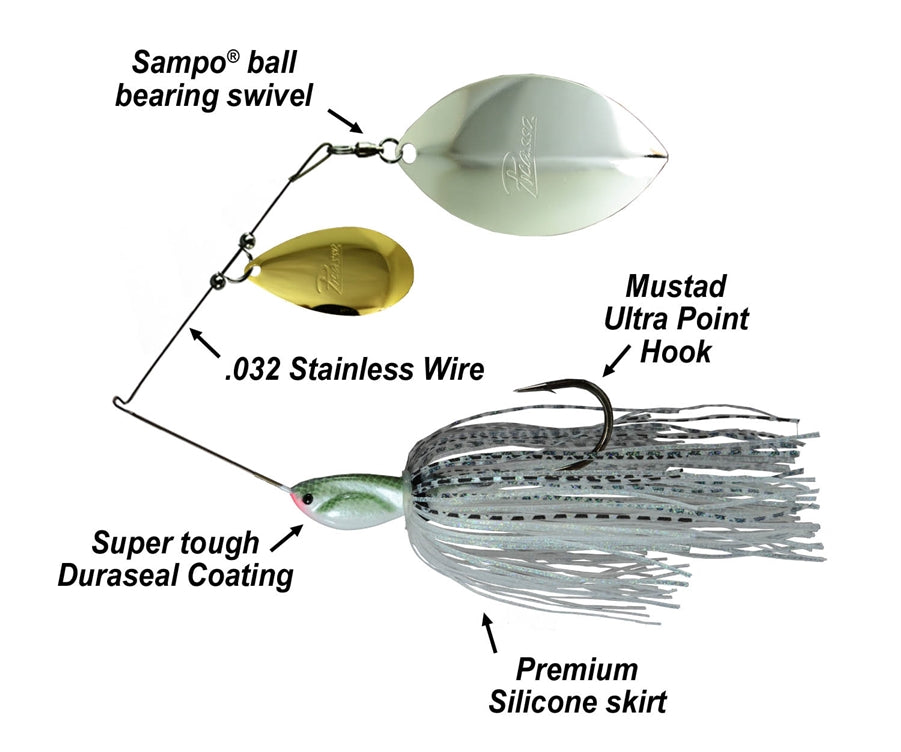 Picasso Tandem Thunder Willow Spinnerbait