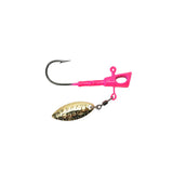 Leland’s Lures Crappie Magnet Fin Spin Eyehole Underspin Jig Head