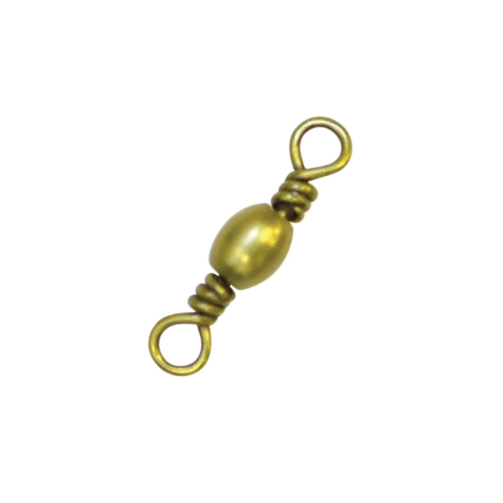 Eagle Claw Brass Barrel Swivels