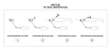 6th Sense Treble Underspin Line-Thru Head