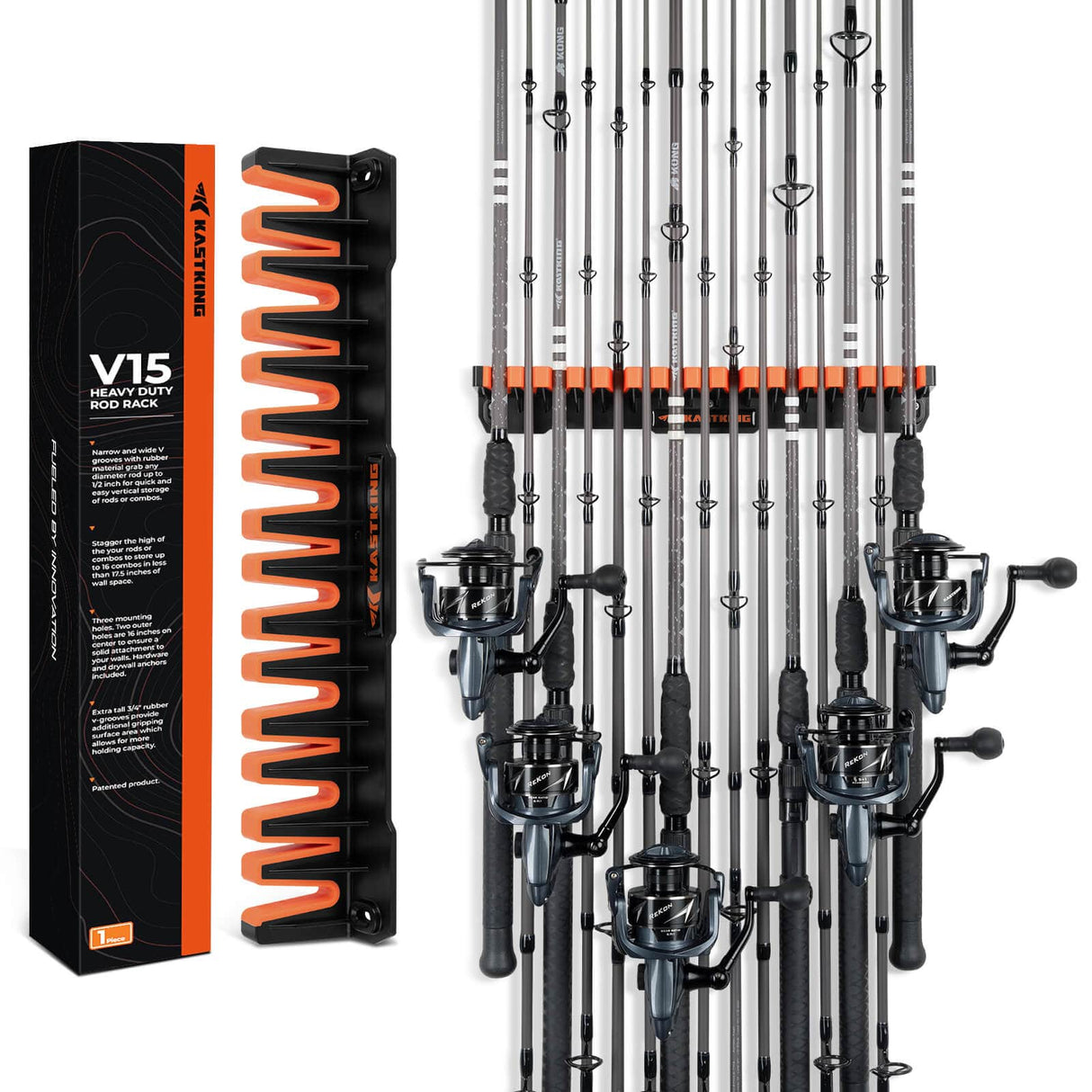 KastKing V15 Vertical Fishing Rod Rack