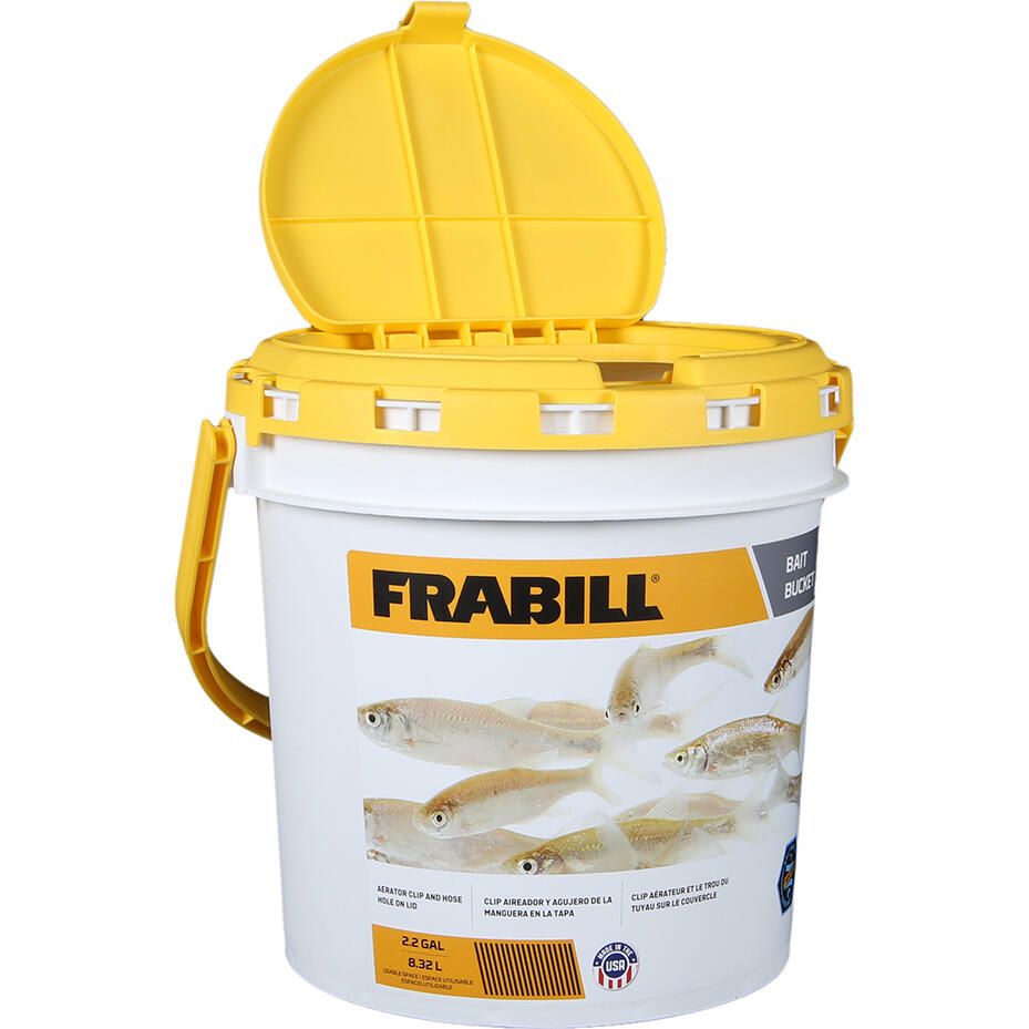 Frabill 2.2 Gallon Bait Bucket