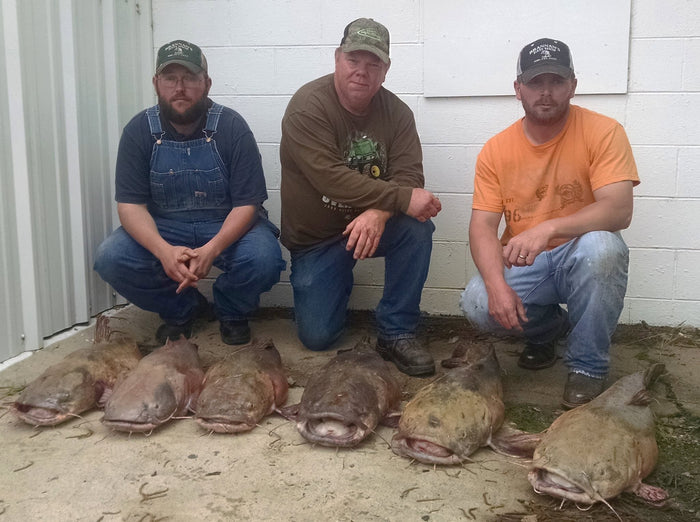winter catfishing hugo lake north of brannans bass shop