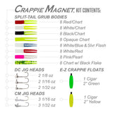 Crappie Magnet Kit Jig & Soft Plastic Kit