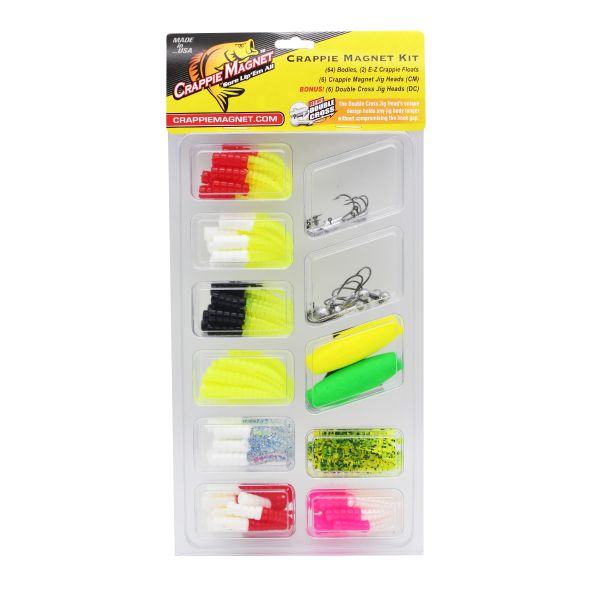 Crappie Magnet Kit Jig & Soft Plastic Kit