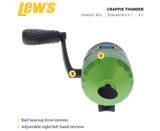 Crappie Thunder Spincast Reel Clam