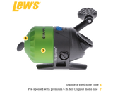 Crappie Thunder Spincast Reel Clam