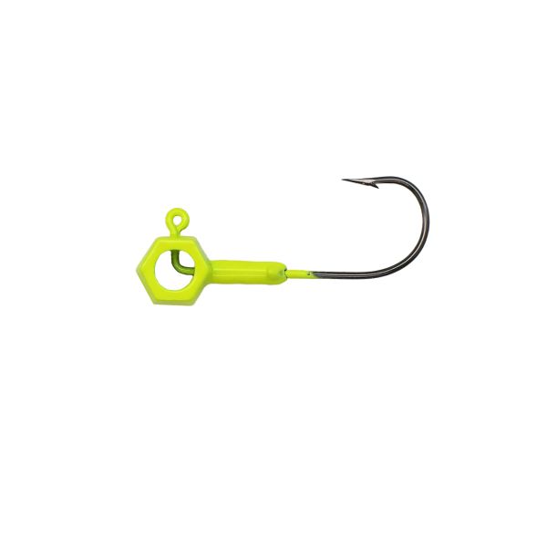 Crappie Magnet Eye Hole Hammer Head Scent-Lock Jig Heads