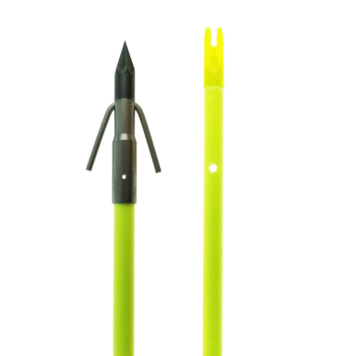 Muzzy Classic Chartreuse Fish Arrow