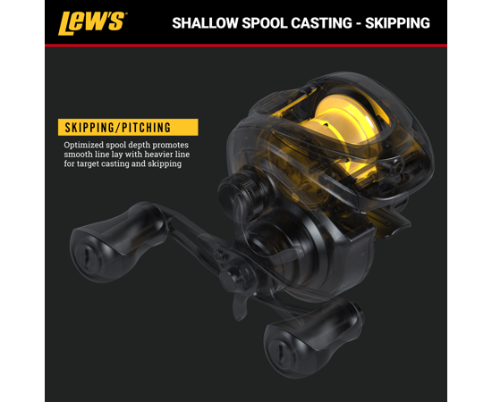 Lew’s Team Lew’s Pro SP Skipping & Pitching Casting Reel