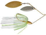 War Eagle Nickel Frame Hammered Willow Spinnerbait