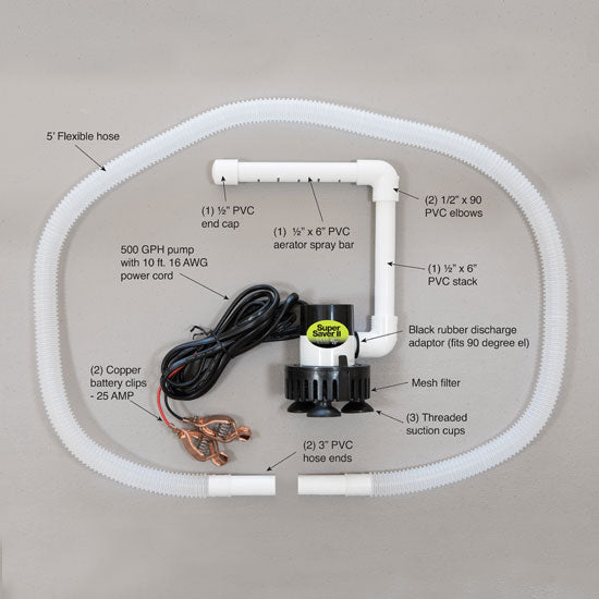 Marine Metal Super Saver II 12V Livewell System