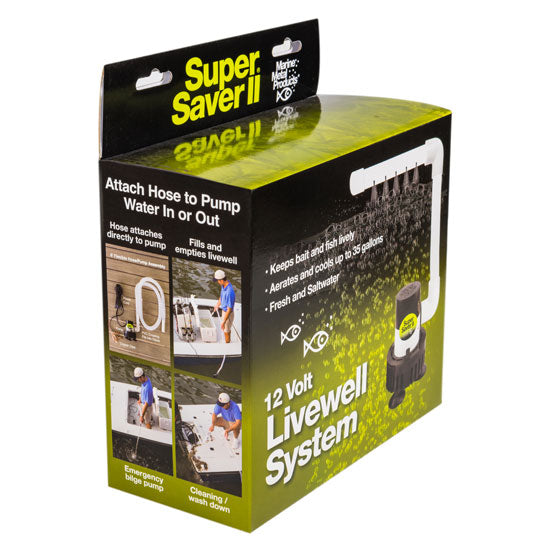Marine Metal Super Saver II 12V Livewell System