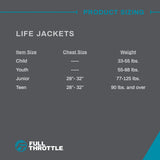 Full Throttle Child Rapid-Dry Life Jacket