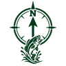 compass with wind comming from the north, old wise tale that the fish come forth. 